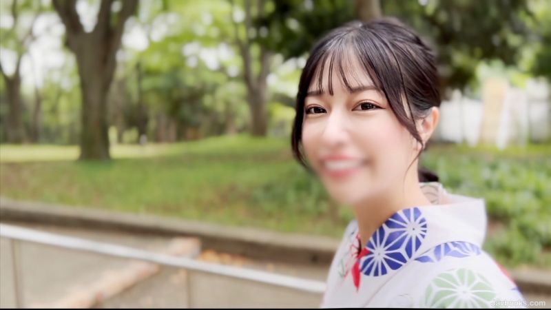 【天使再临】超可爱青山学院学生 暑期梦寐以求的浴衣约会！浓厚中出性爱特写