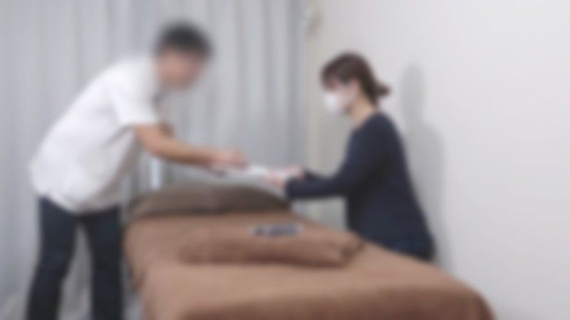 ♡12/3迄半額！【無/半ナマ】とても綺麗で清潔感のある、スタイルもお肌も素晴らしいシングル〇ザーの女性がまた来店してくれました。リンパ詰まりをほぐしにいらしていただきました