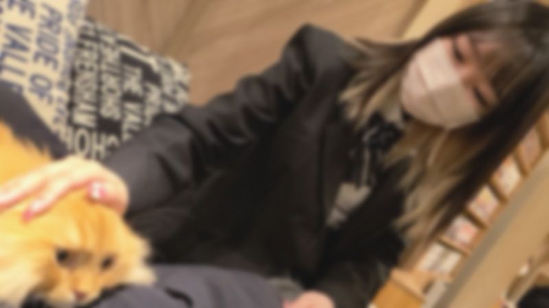 「#53-2」与小猫般可爱的学生妹角色扮演者在猫咪咖啡厅约会后无套中出！