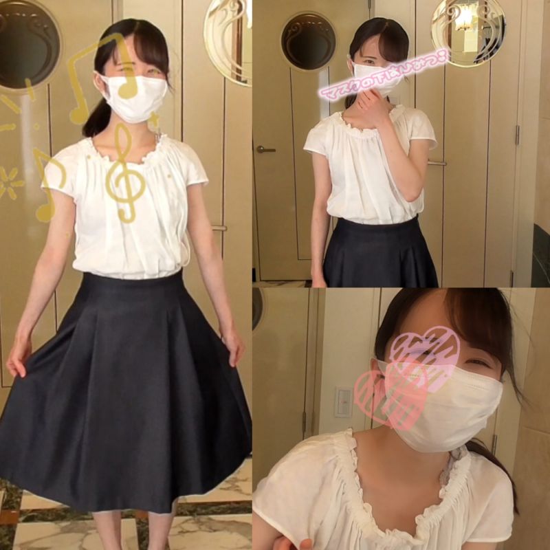 【个人摄影】都内某店舗勤务的坂道系小舞。抵达后面试马上口交拿出大人玩具玩弄、就这样爱爱无套中出